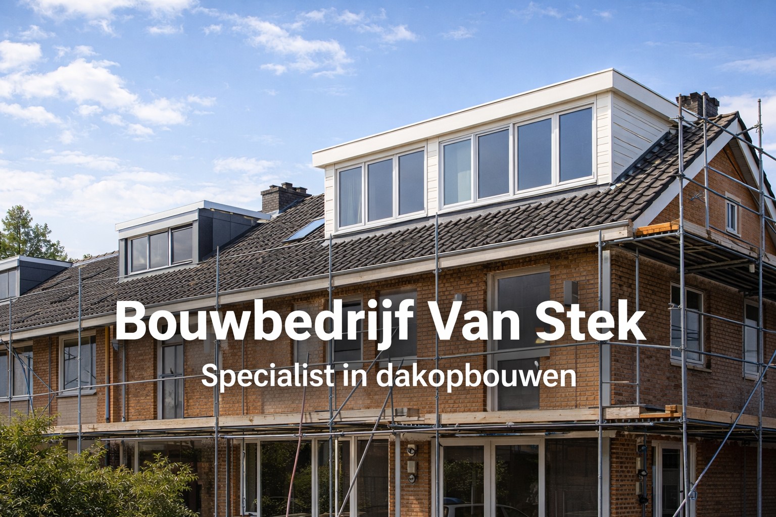 Bouwbedrijf Van Stek Header